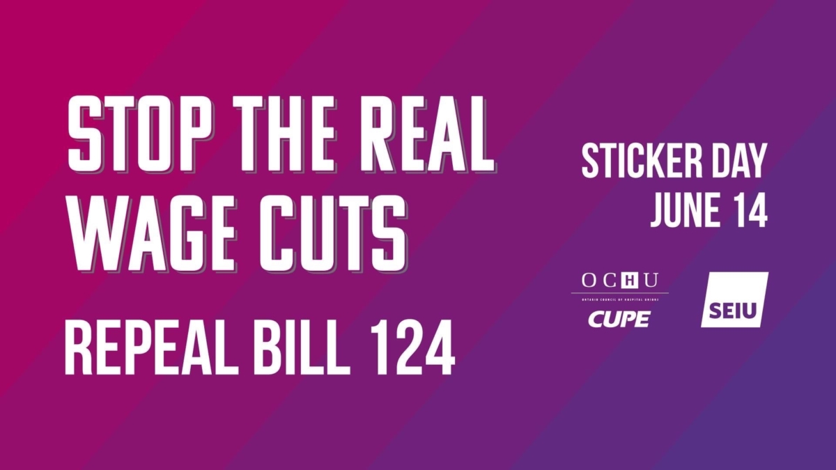 “Don’t Cut Our Wages”, Female Dominated Hospital Workforce Tells